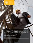 Striking the balance:  ownership and accountability in social and environmental safeguards